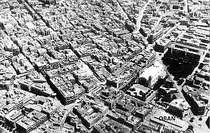 Oran - Cathedrale - Vue aerienne